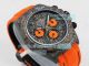 Noob Factory Rolex DIW All Black Carbon Daytona Orange Nylon Strap Swiss 4130 Movement (5)_th.jpg